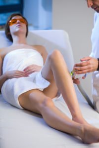 Laser Epilation In Beauty Clinic